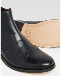 Base London Xxi Leather Chelsea Boots