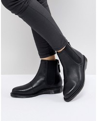 Dr. Martens Zillow Refine Chelsea Boot In Black Leather Temperley