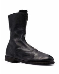 Guidi Zip Front Calf Length Boots