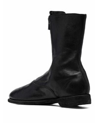 Guidi Zip Front Calf Length Boots