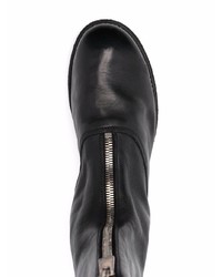 Guidi Zip Front Calf Length Boots