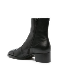 DSQUARED2 Zip Up Leather Ankle Boots