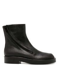 Ann Demeulemeester Zip Up Leather Ankle Boots