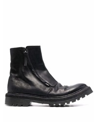 Premiata Zip Up Leather Boots