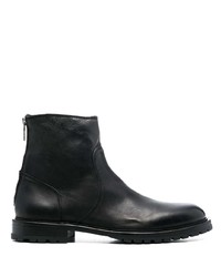 PS Paul Smith Zip Up Leather Boots