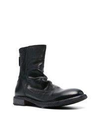 Moma Zipped Ankle Boots