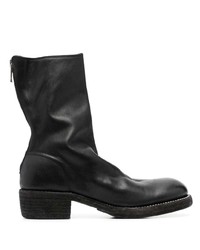 Guidi Zipped Leather Boots