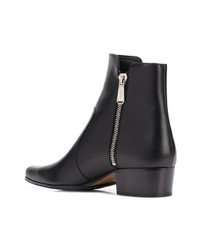 Balmain Zipped Up Ankle Boots