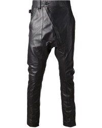 Alexandre Plokhov Leather Wrap Trousers