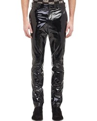 Haider Ackermann Patent Leather Trousers Black