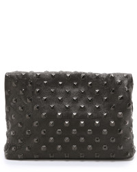 Marie Turnor Accessories The Pyramid Stud Lunch Clutch
