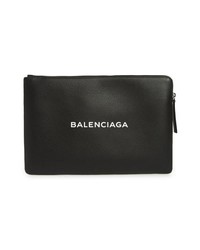 Balenciaga Balencia Large Everyday Leather Pouch