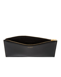 Saint Laurent Black Envelope Box Pouch