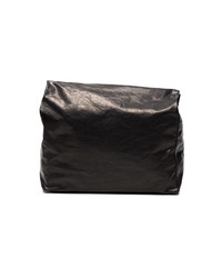 Simon Miller Black Lunchbox 30 Leather Clutch Bag