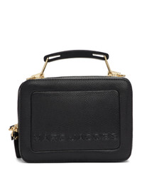 Marc Jacobs Black The Textured Mini Box Bag