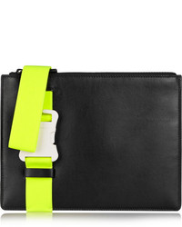 Christopher Kane Buckled Leather Clutch