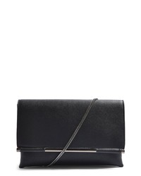 Topshop Cara Convertible Faux Leather Clutch