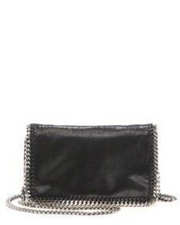 Stella McCartney Falabella Faux Leather Fold Over Chain Crossbody Bag