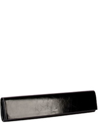Saint Laurent Fetiche Exaggerated East West Leather Clutch Bag