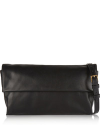 The Row Flap Small Leather Shoulder Bag