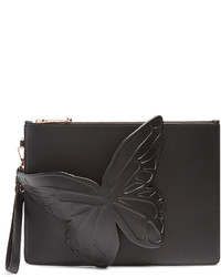 Sophia Webster Flossy Butterfly Leather Pouch