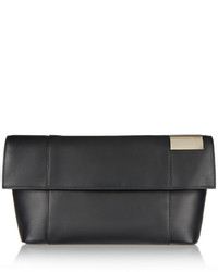 Victoria Beckham Folded Tallulah Small Leather Clutch