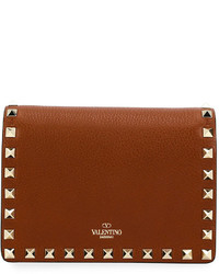 Valentino Garavani Rockstud Vitello Chain Clutch Bag
