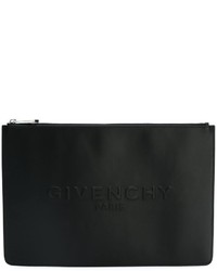 Givenchy Logo Embossed Clutch