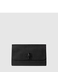 Gucci Bamboo Daily Leather Clutch