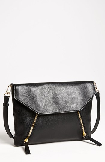 Halogen Envelope Crossbody Bag Black, $98 | Nordstrom | Lookastic