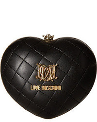Love Moschino Heart Quilted Evening Clutch