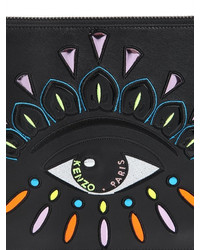 Kenzo Eye Patch Leather Pouch