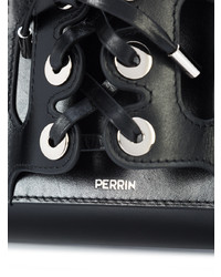 Perrin Paris Lace Up Glove Clutch Bag