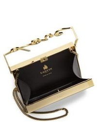 Lanvin Lacquered Resin Love Clutch