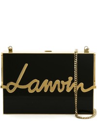 Lanvin Logo Box Clutch