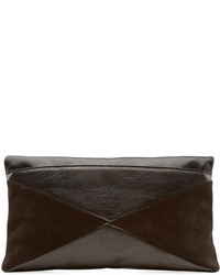 Marc by Marc Jacobs Leather And Suede Clutch