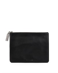 Christopher Kane Leather And Swarovski Pouch