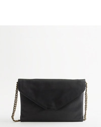 J.Crew Factory Leather Envelope Clutch