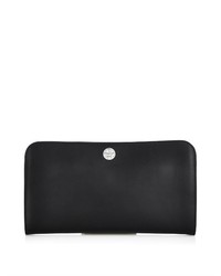 The Row Leather Shoulder Clutch