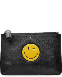 Anya Hindmarch Leather Small Loose Pocket Clutch