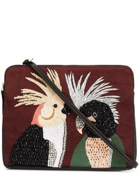 Lizzie Fortunato Jewels Lovebirds Clutch Bag