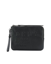 DKNY Logo Clutch Bag