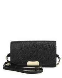 Burberry Madison Small Pebbled Leather Clutch