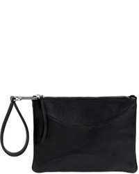 Maison Margiela Small Structured Leather Clutch