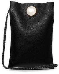 The Row Medicine Pouch Grained Leather Cross Body Bag