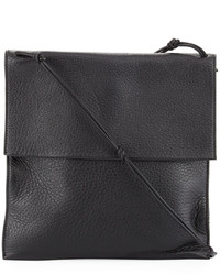 The Row Medicine Pouch Large Leather Shoulder Bag