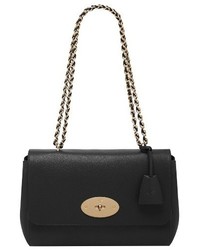 Mulberry Medium Lily Glossy Leather Clutch Black