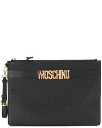 Moschino Logo Strap Clutch