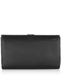 Givenchy Obsedia Clutch In Black Leather