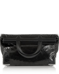 Alexander Wang Prisma Coated Leather Fold Over Clutch